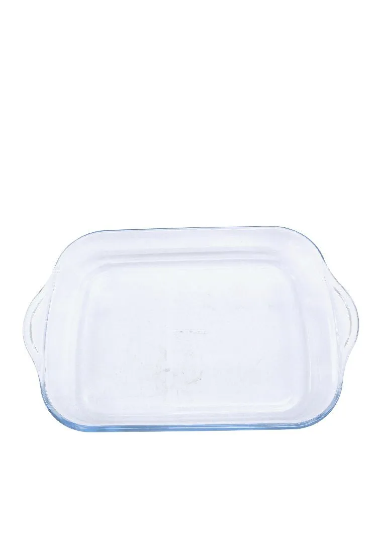 Neoflam Rectangular Borosilicate Glass Ovenware with Gift Box