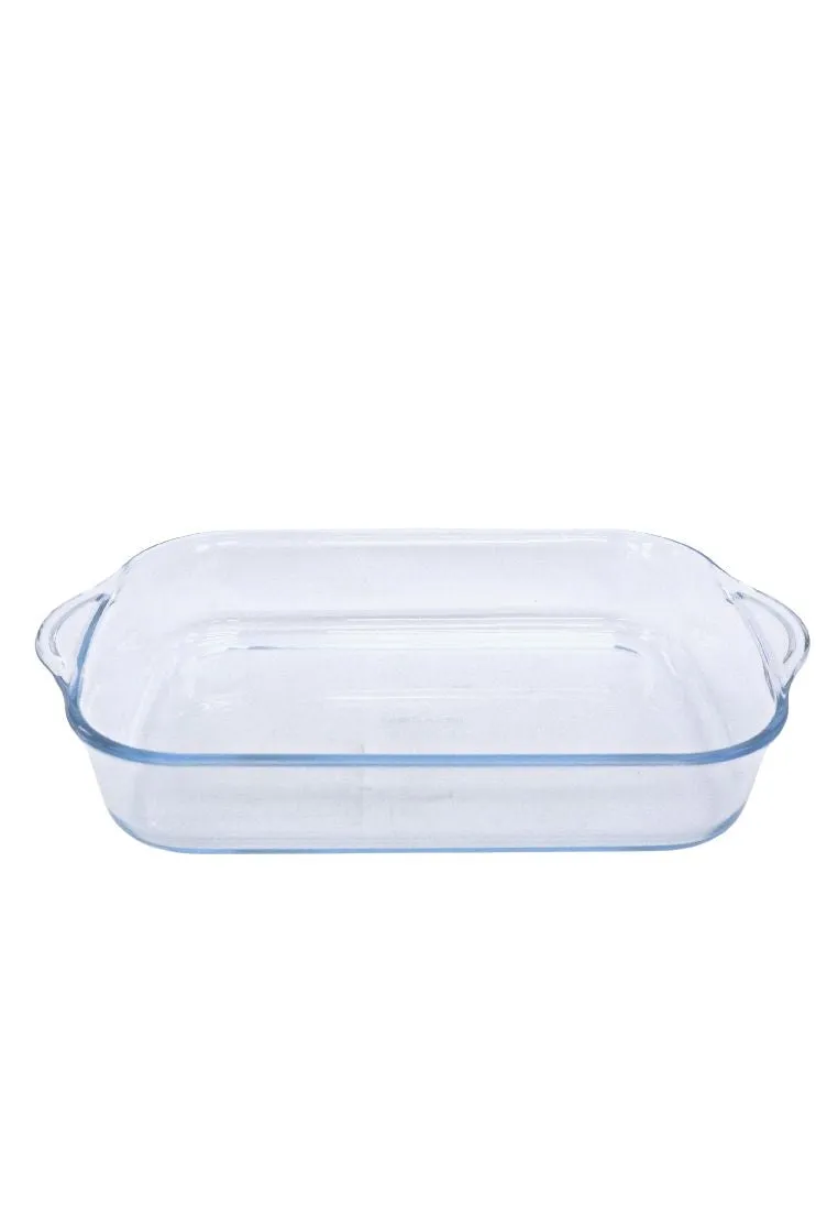 Neoflam Rectangular Borosilicate Glass Ovenware with Gift Box