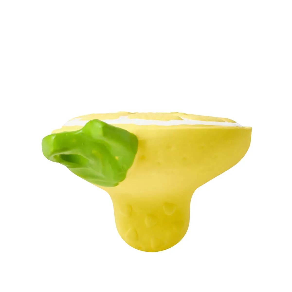 Oli & Carol Natural Rubber Chewy-to-Go Mini Teether - John Lemon