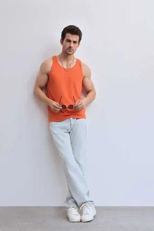 Orange Organic Vest