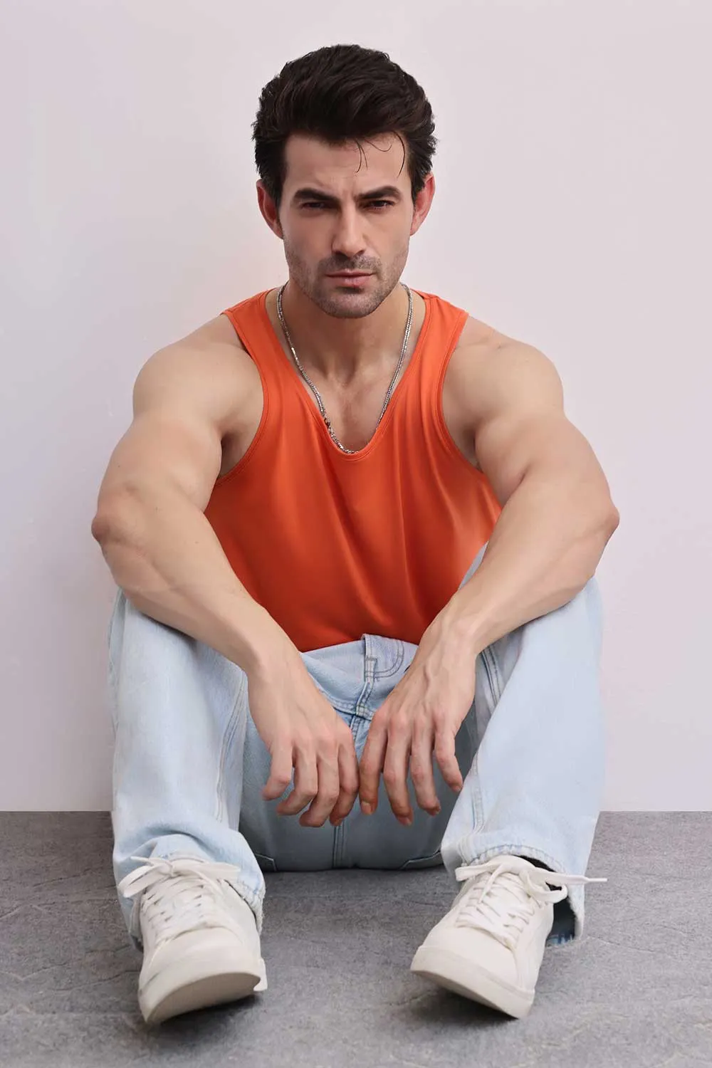 Orange Organic Vest