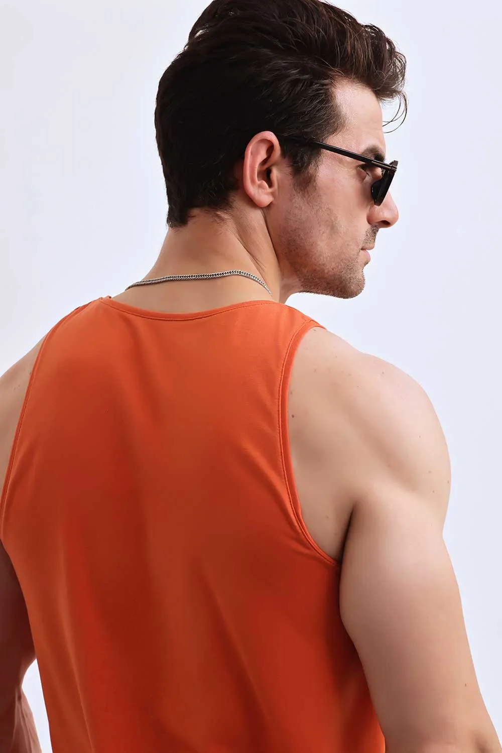 Orange Organic Vest