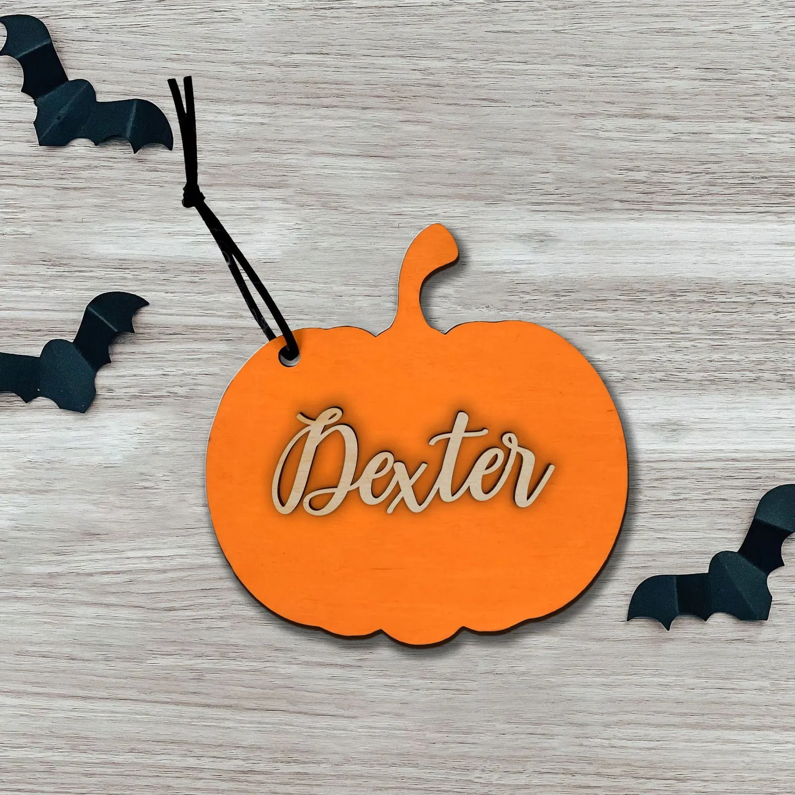 Personalized Halloween Tags, Boo Bag Tags, Custom Halloween Name Tags, Halloween Basket Tags HX04
