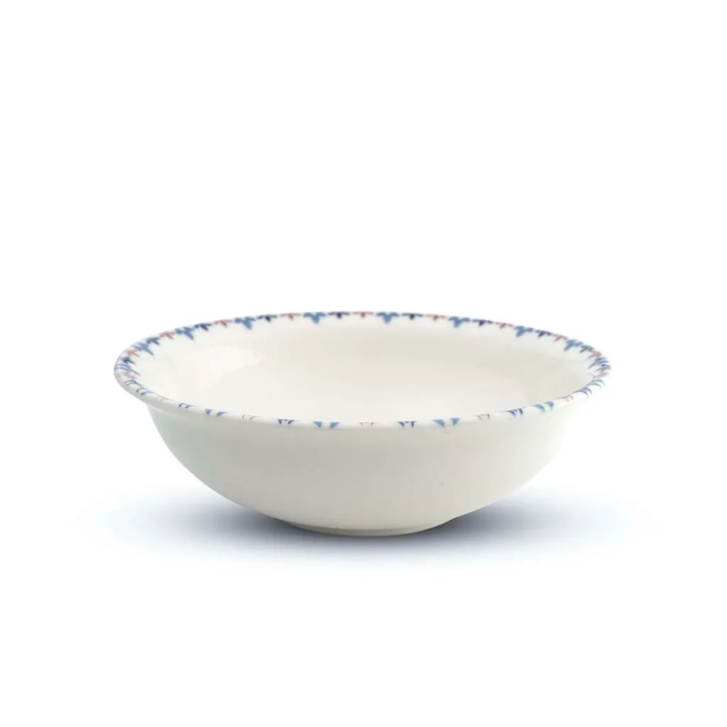 Porcelain Soup - Cereal Bowls Set of 4 Pebble Lily 18cm