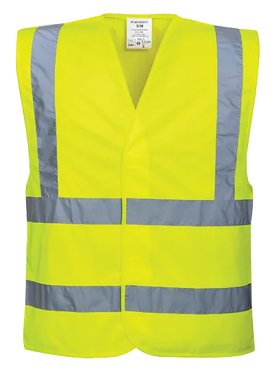 Portwest C470 Hi-Vis Two Band & Brace Vest