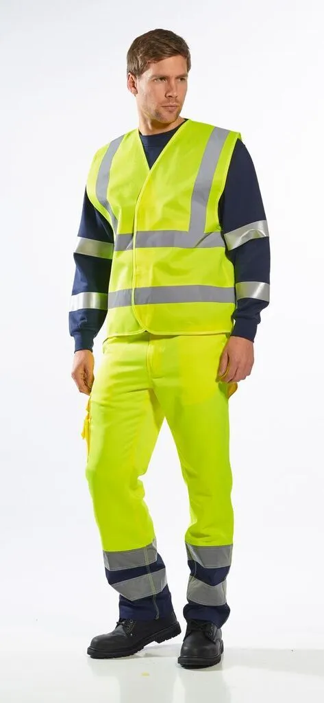 Portwest C470 Hi-Vis Two Band & Brace Vest
