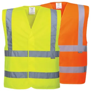 Portwest C470 Hi-Vis Two Band & Brace Vest