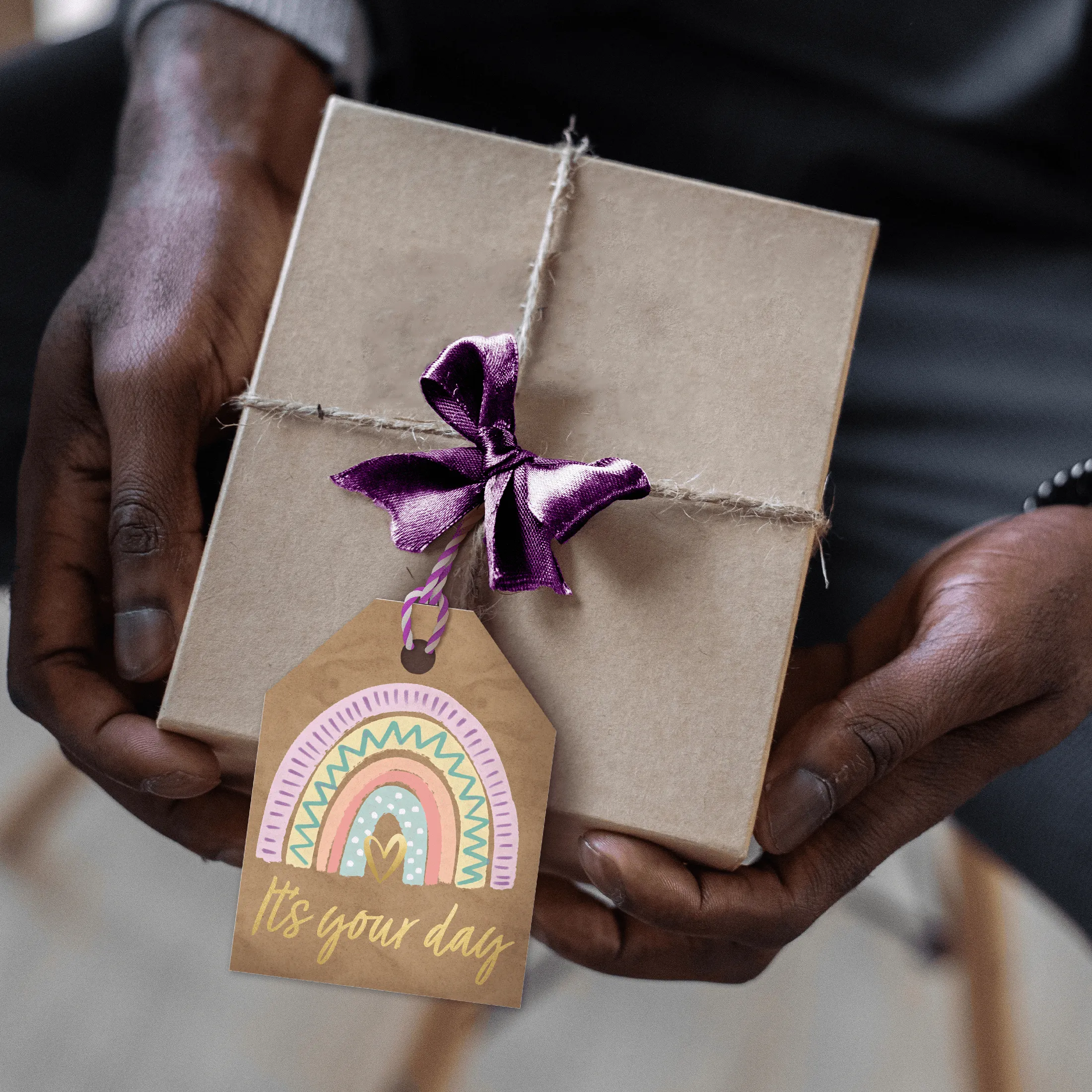 Rainbow Gift Tags