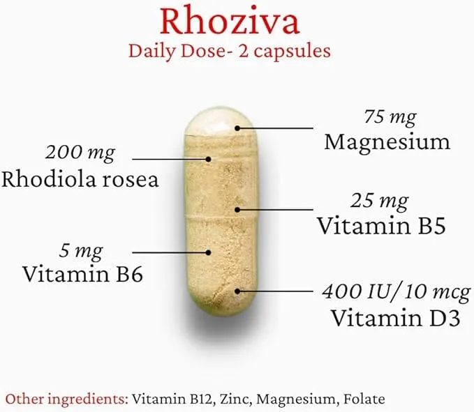 Rhoziva - 60 Capsules