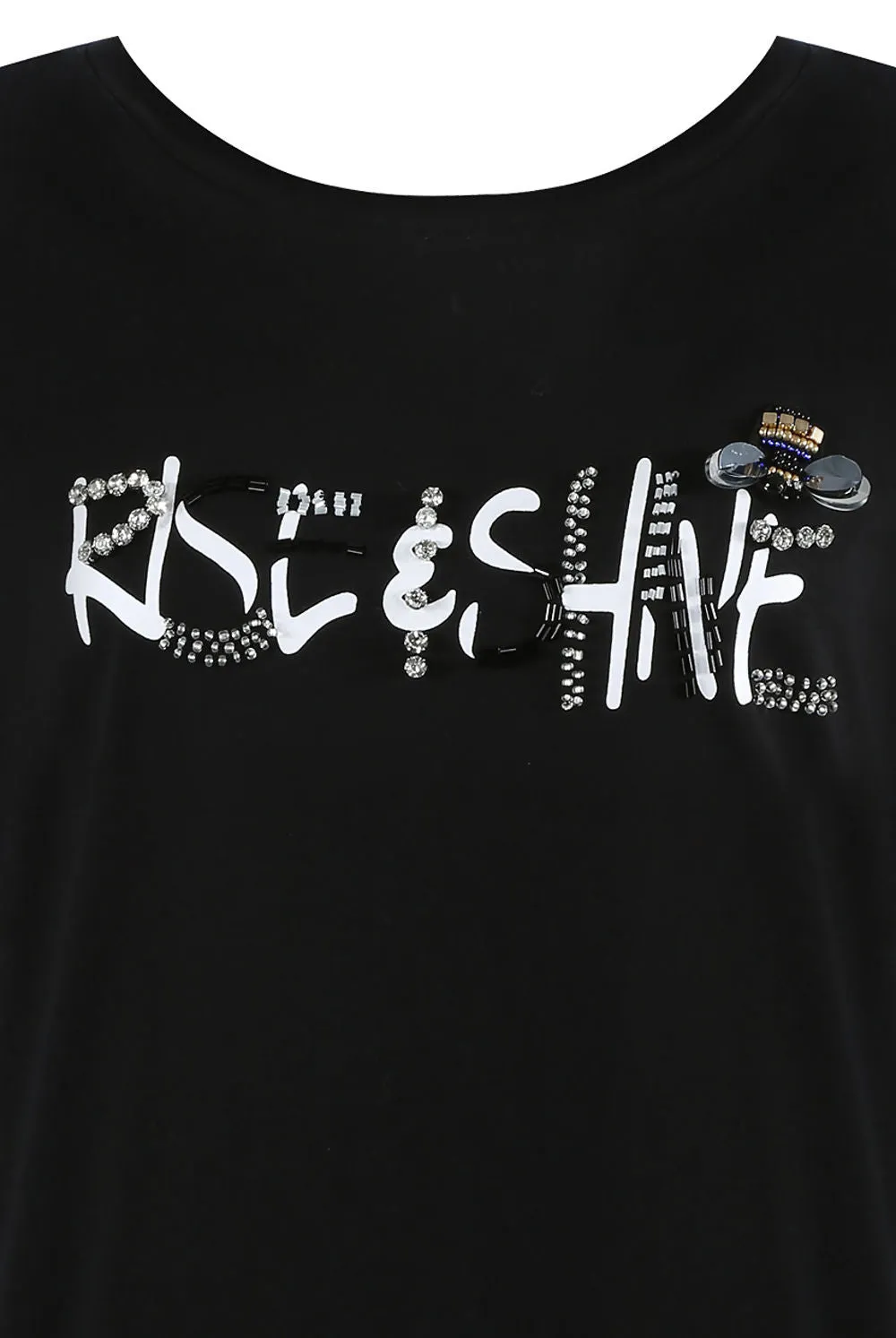Rise & Shine Gem Trim Tee