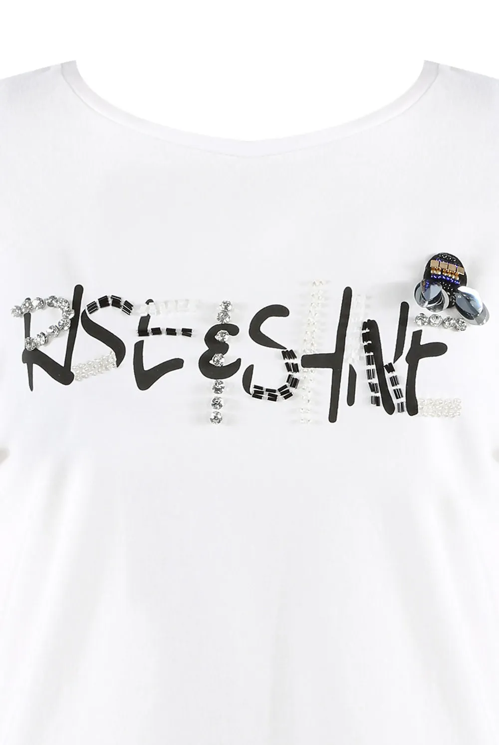 Rise & Shine Gem Trim Tee