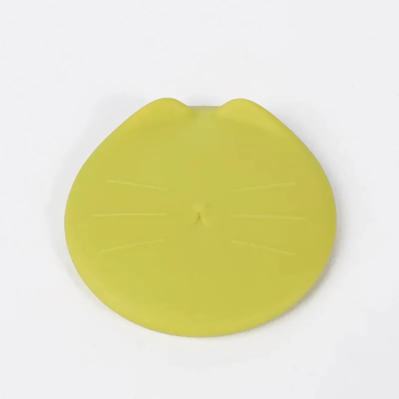 Silicone Pet Food Can Lid with Integrated Spoon