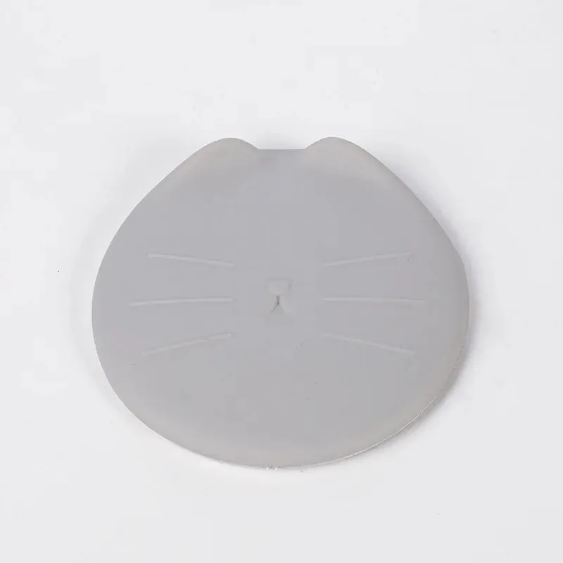 Silicone Pet Food Can Lid with Integrated Spoon