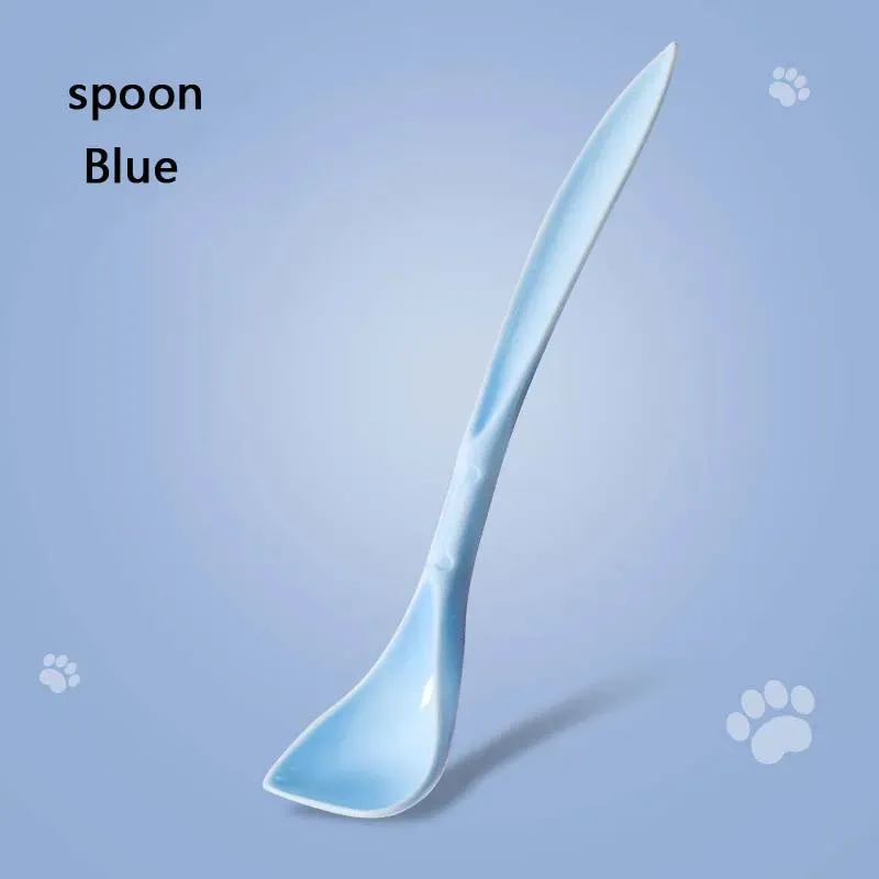 Silicone Pet Food Can Lid with Integrated Spoon