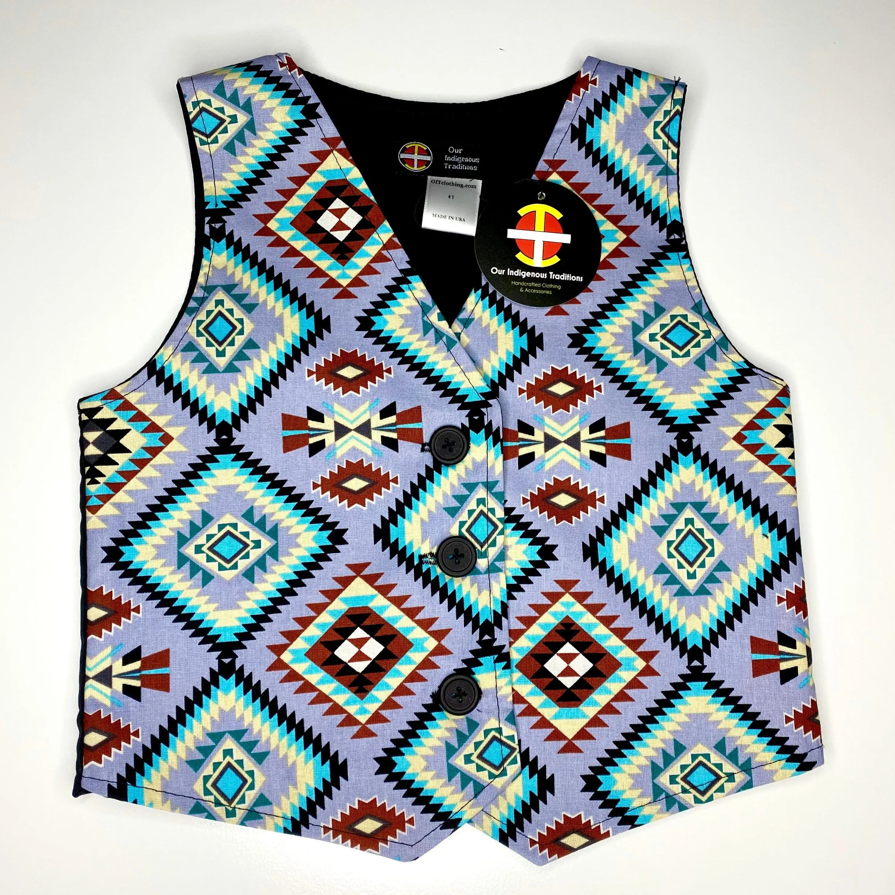 Teal Toddler Vest