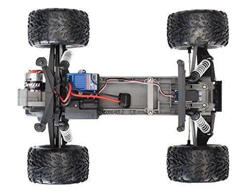 Traxxas 36054-4-BLUE Stampede® 1/10 Scale Monster Truck Blue 2wd XL-5 No Battery or Charger