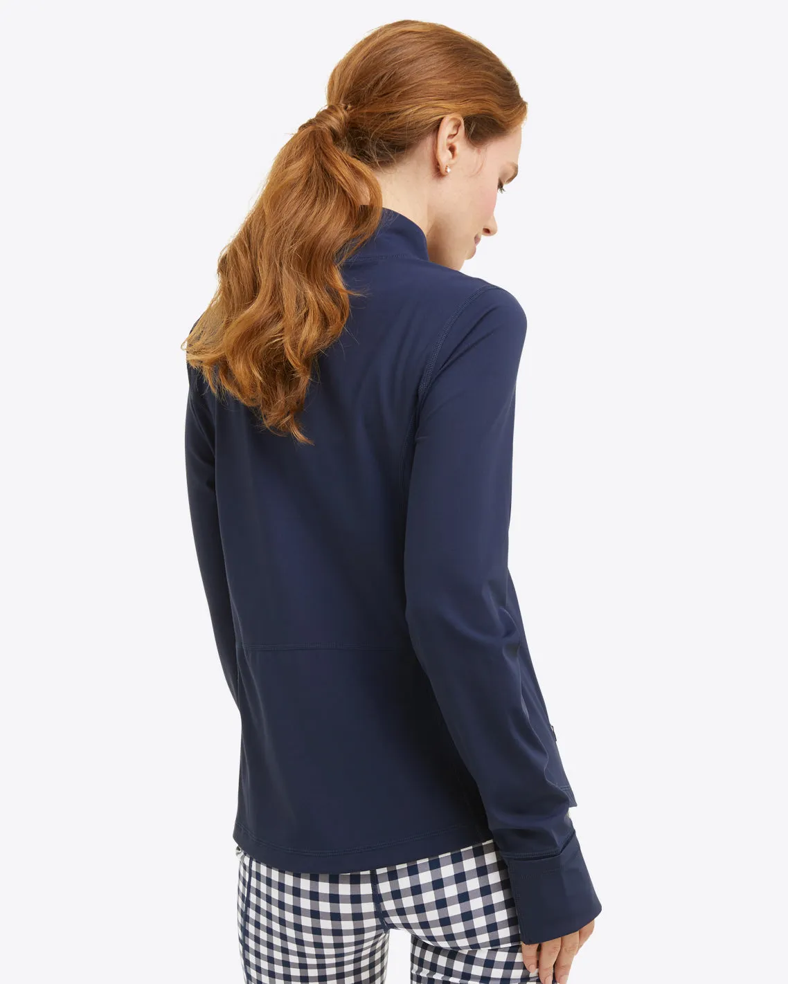Warm Up Jacket in Navy