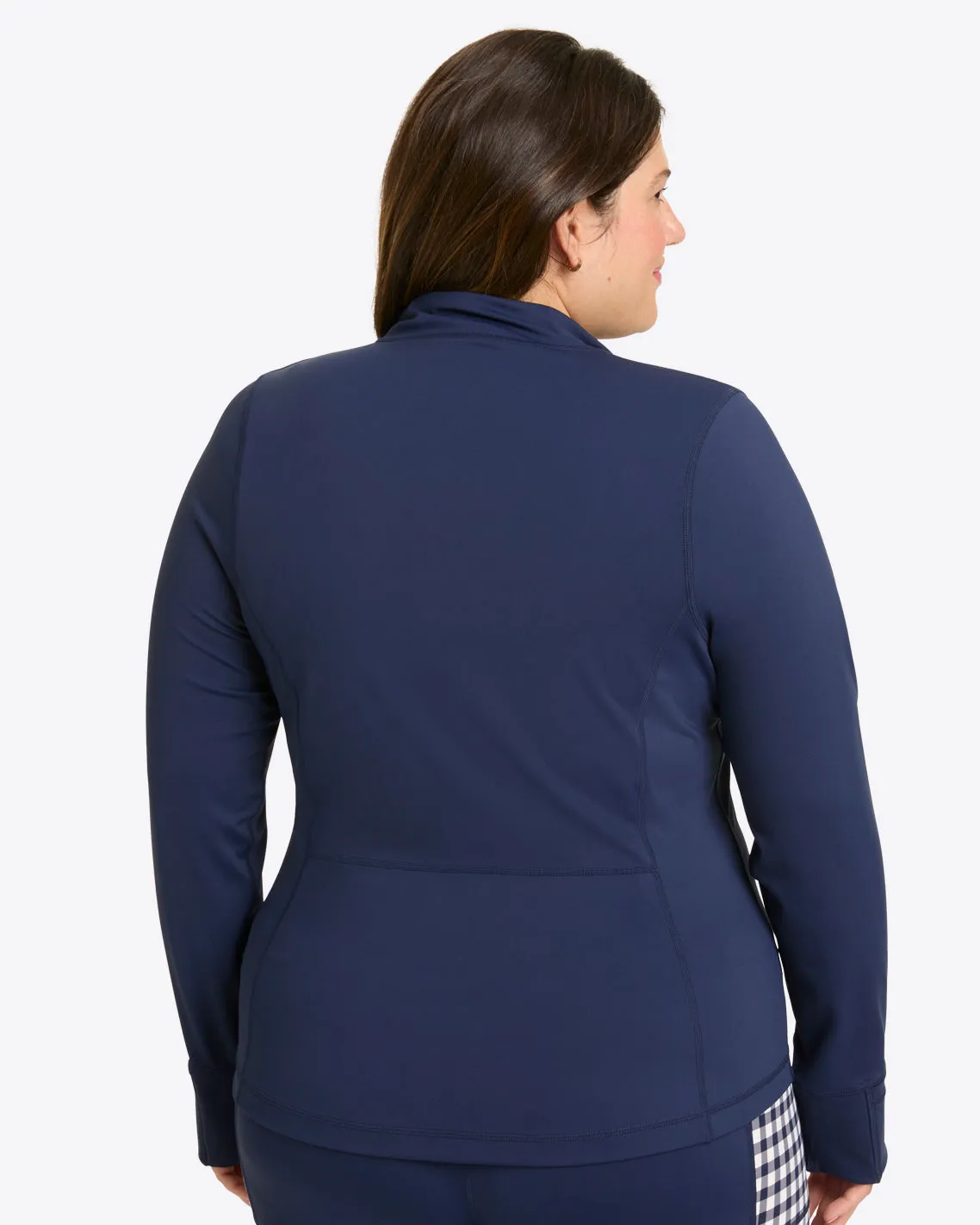 Warm Up Jacket in Navy