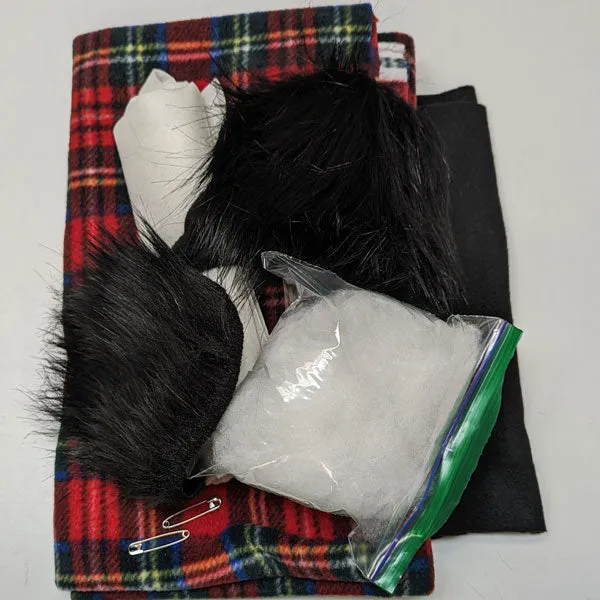 Winter Pom Pom Cap Raw Materials Kit