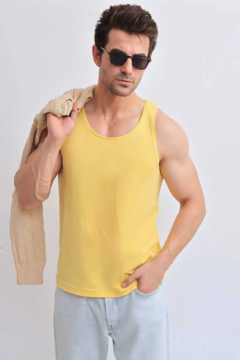 Yellow Organic Vest